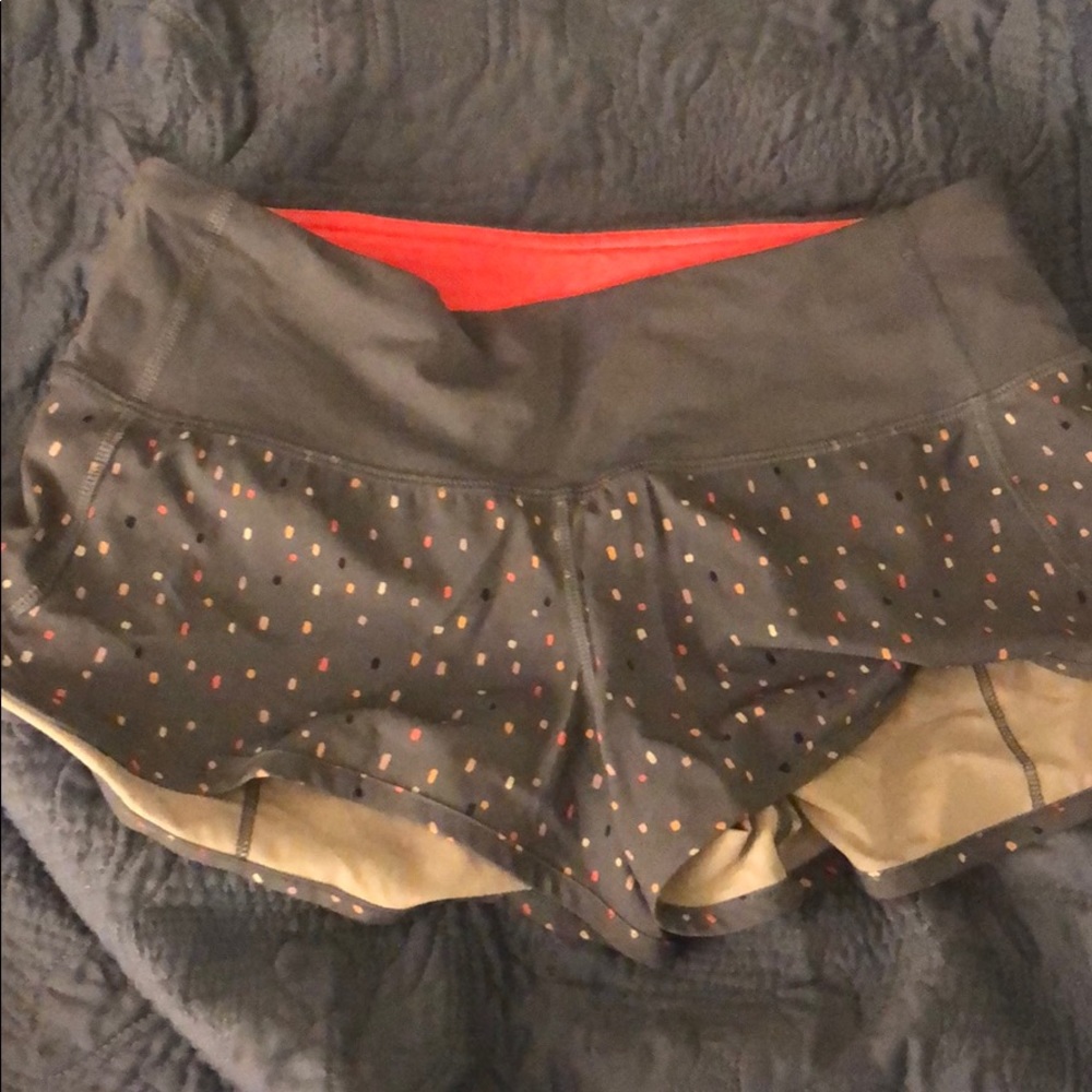 Lululemon speed short size 4